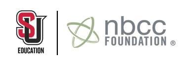 SB Education logo | NBCC Foundation logo, indicating partnership/collaboration between organizations.