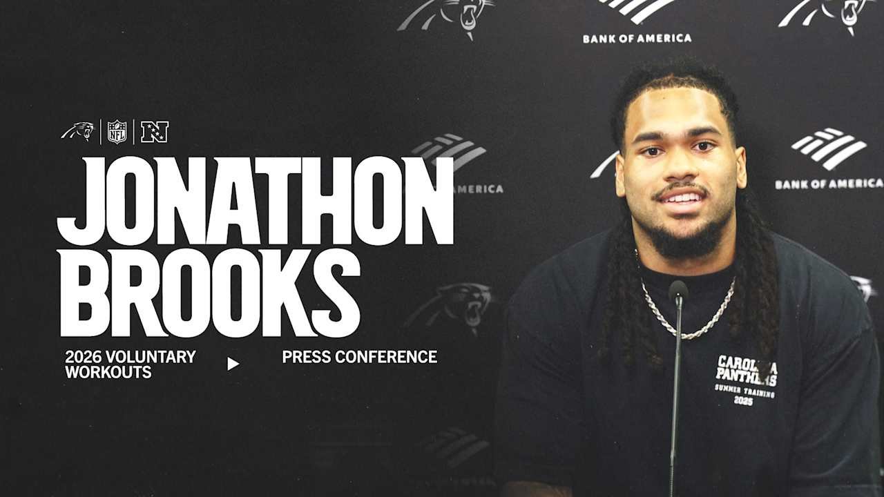 Jonathon Brooks on his recovery, getting baptized and working with Chuba Hubbard – Panthers.com