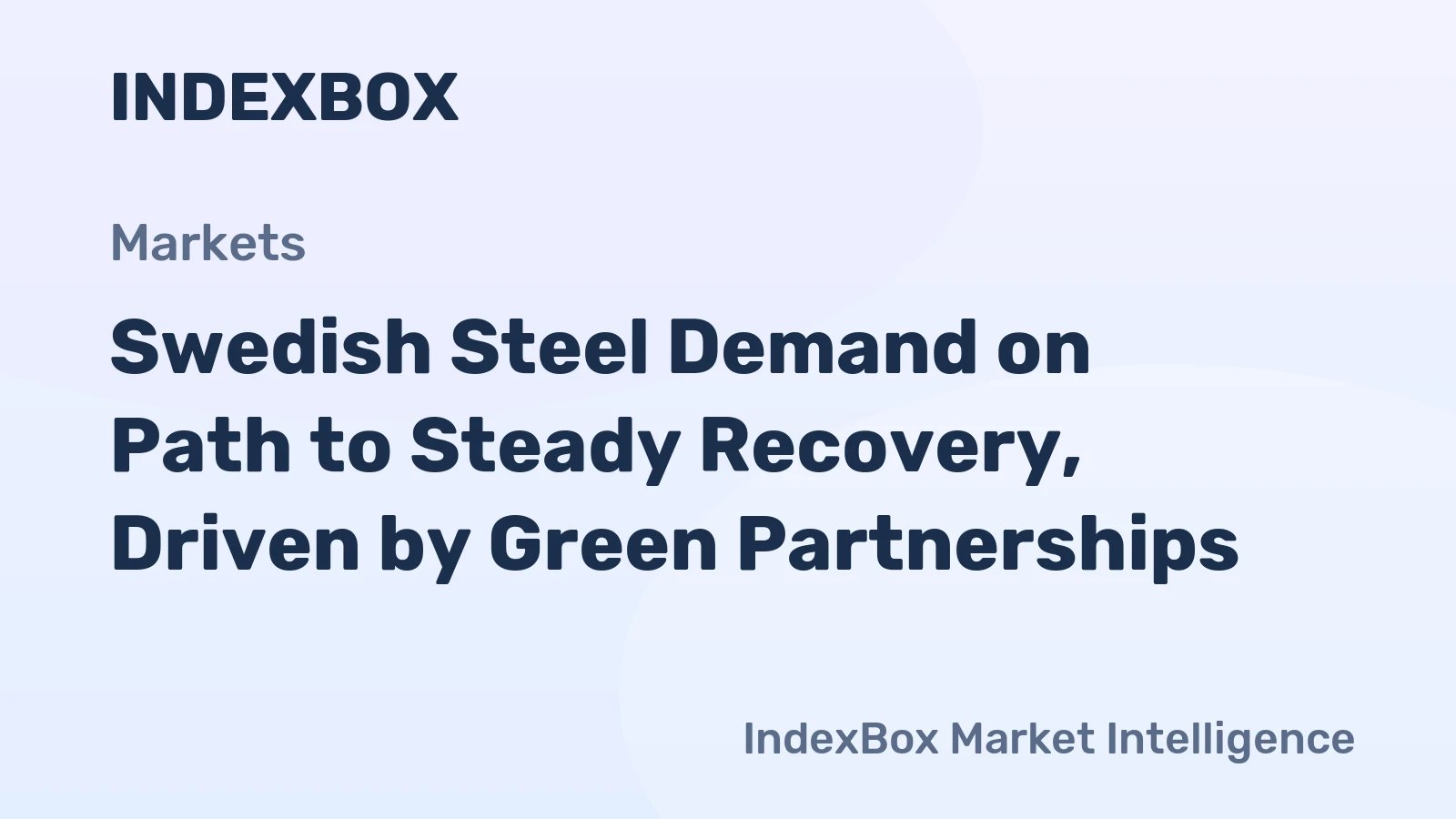 wp-header-logo-929png • Punkin's Patch IndexBox Markets banner with the headline: 'Swedish Steel Demand on Path to Steady Recovery, Driven by Green Partnerships' (IndexBox Market Intelligence).